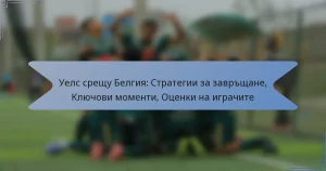 Уелс срещу Белгия: Стратегии за завръщане, Ключови моменти, Оценки на играчите
